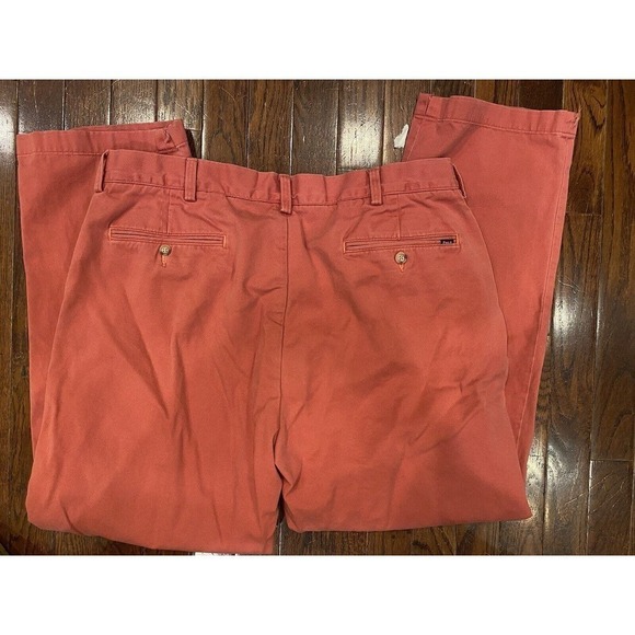 Polo by Ralph Lauren Classic Fit Chino Pants Preppy Salmon 38 30 *Please Read* - Picture 2 of 5